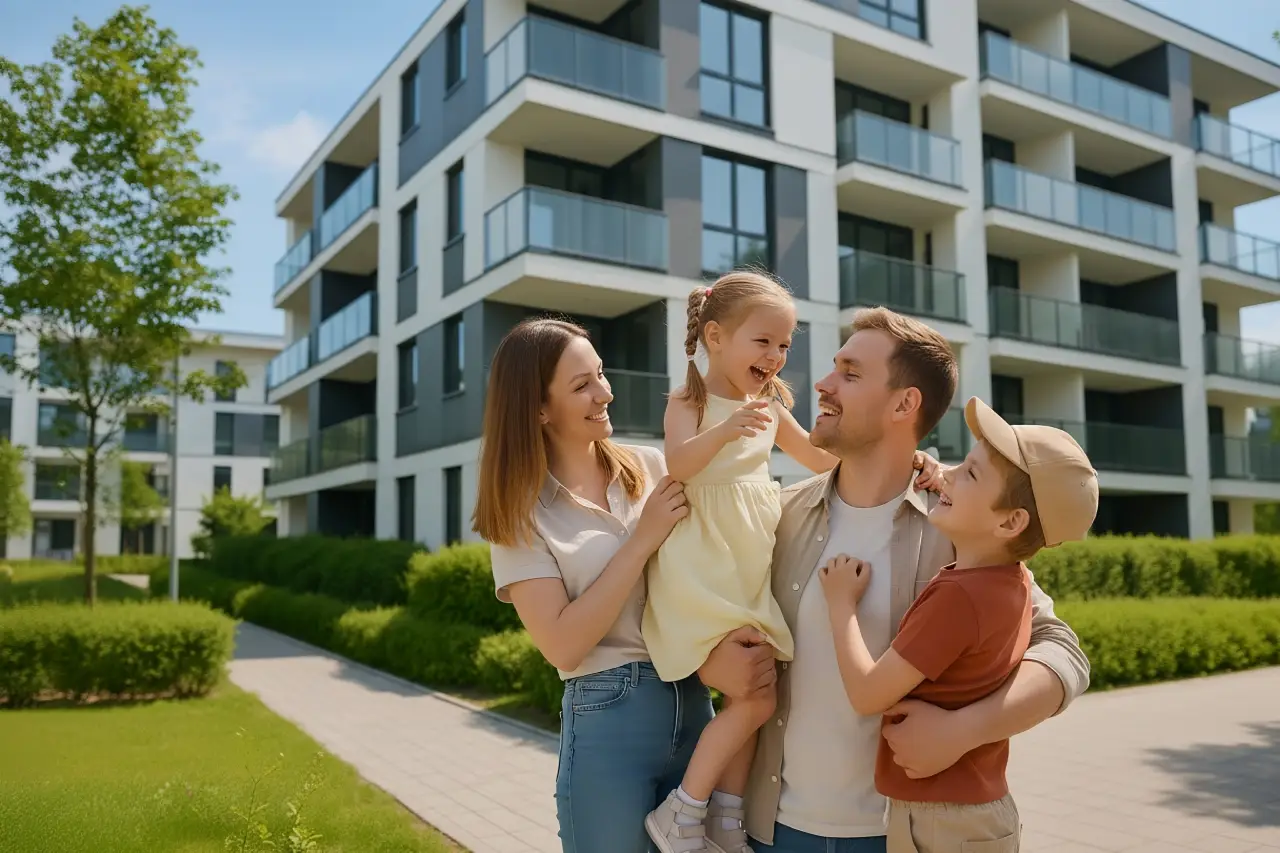 Nowe mieszkanie dla rodziny